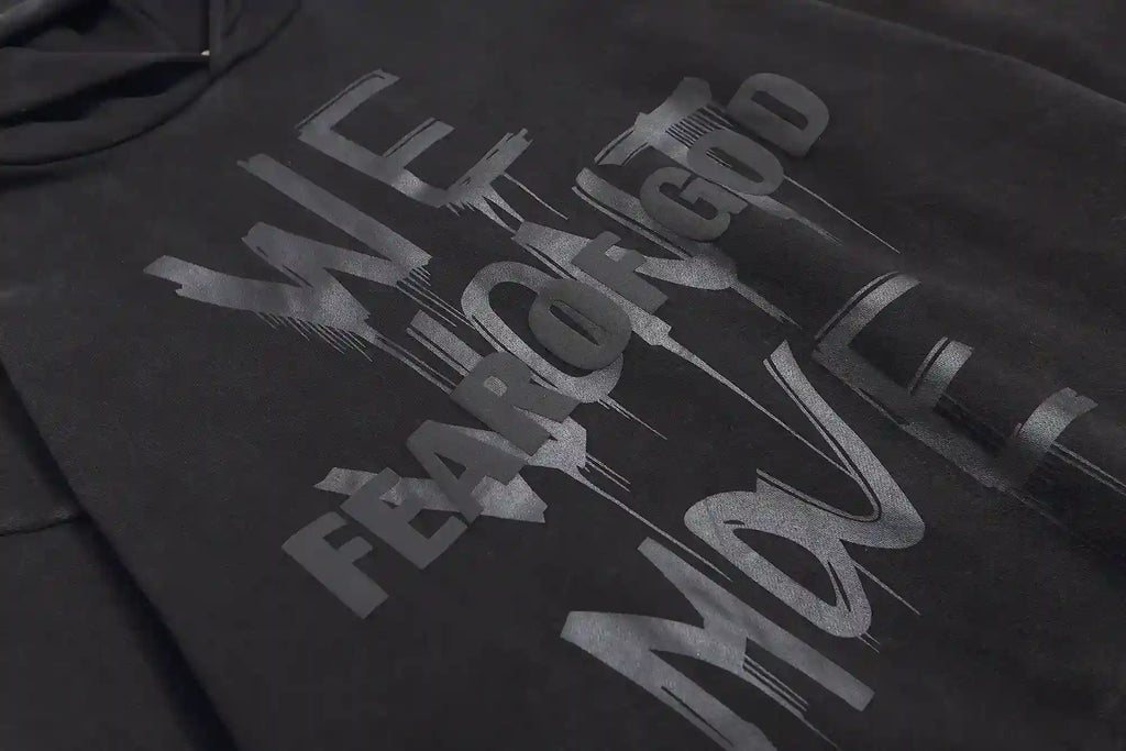 Essentials Black We Won't Move Hoodie – Fear of God