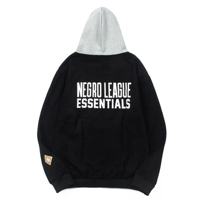 Essentials Black Baseball Hoodie – Fear of God