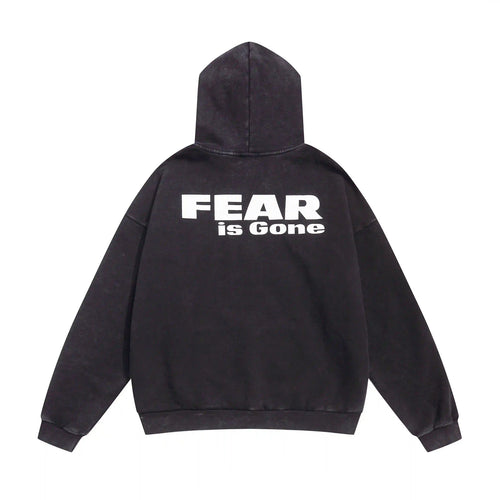 Essentials Black Fear Is Gone Hoodie – Fear of God
