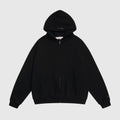 Essentials Black Zip-Up Hoodie – Fear of God