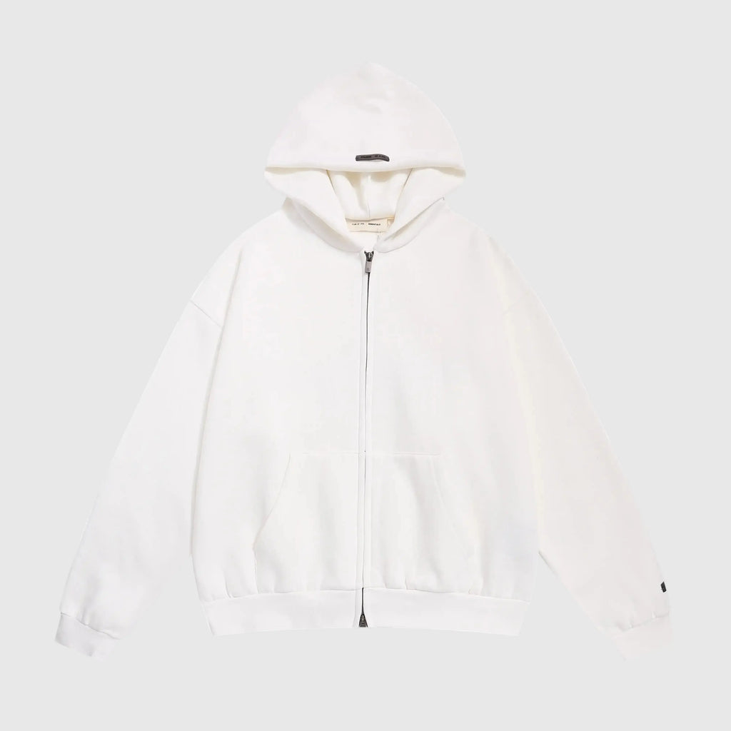 Essentials Cloud Dance Zip-Up Hoodie – Fear of God