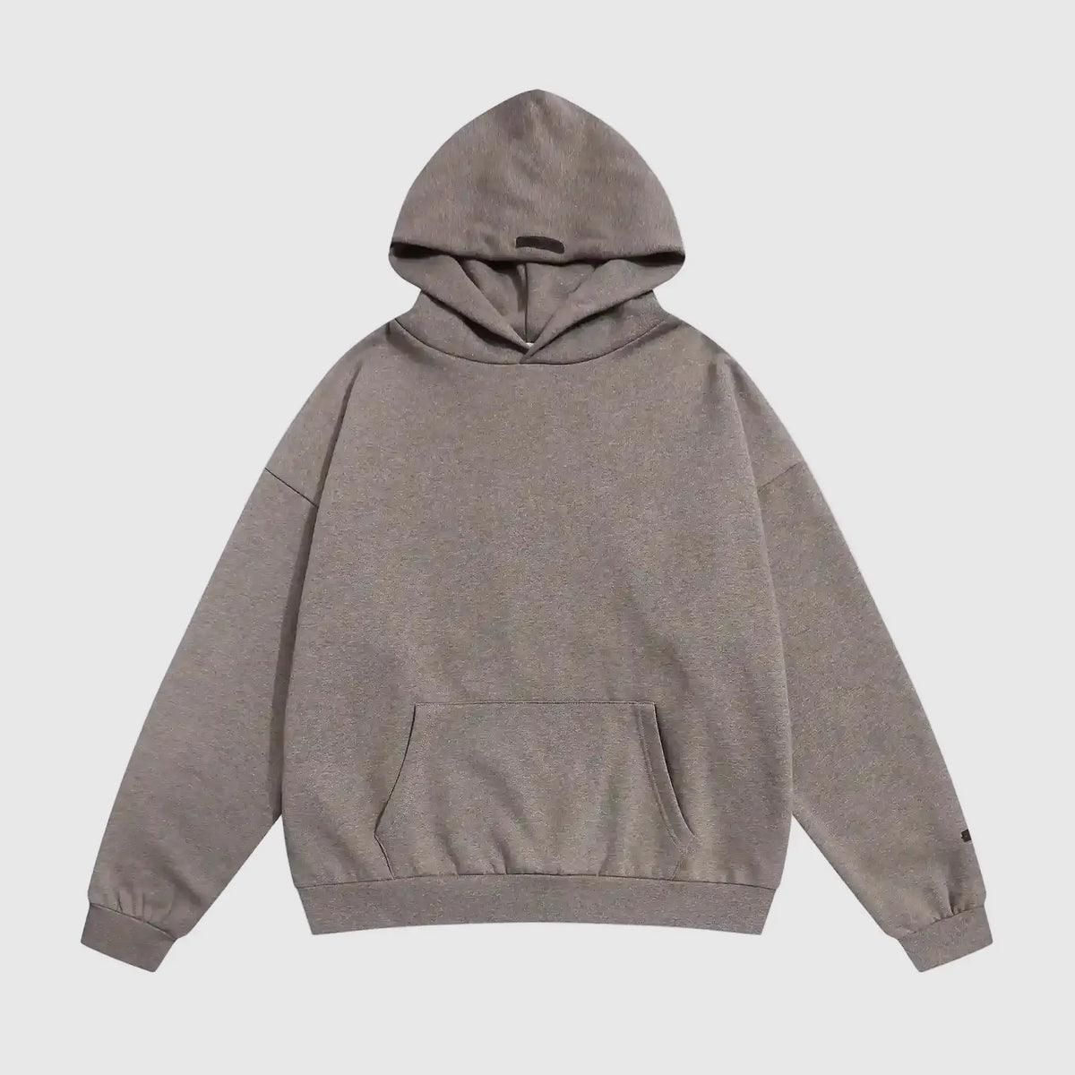 Essentials Dark Heather Oatmeal Hoodie – Fear of God