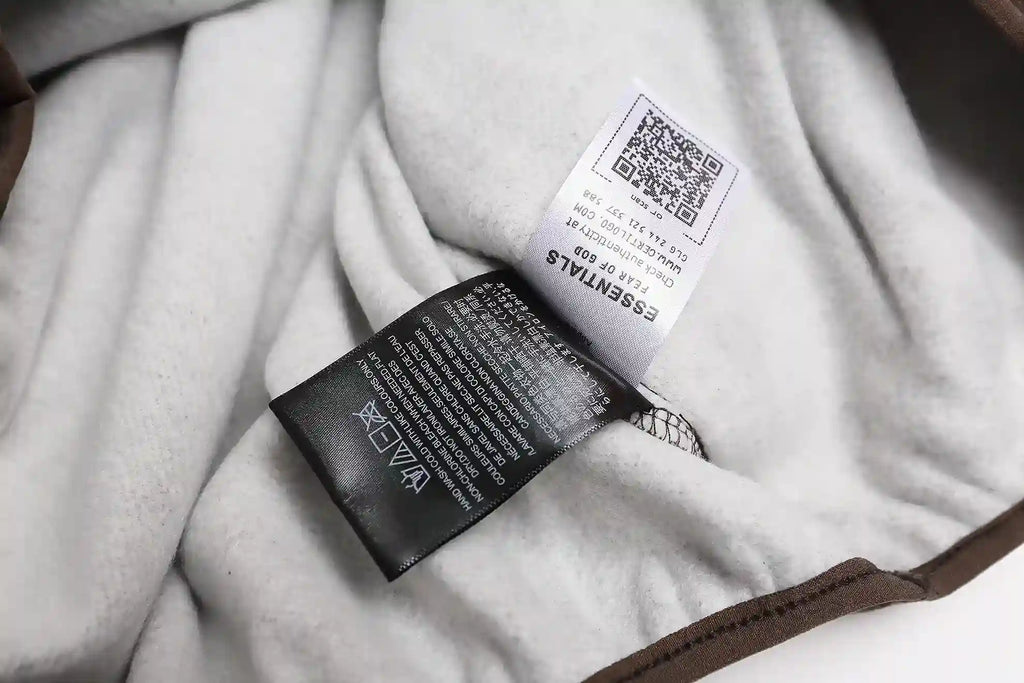 Essentials Brown Hoodie – Fear of God
