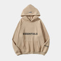 Essentials Oversized Brown Hoodie – Relaxed Streetwear Pullover