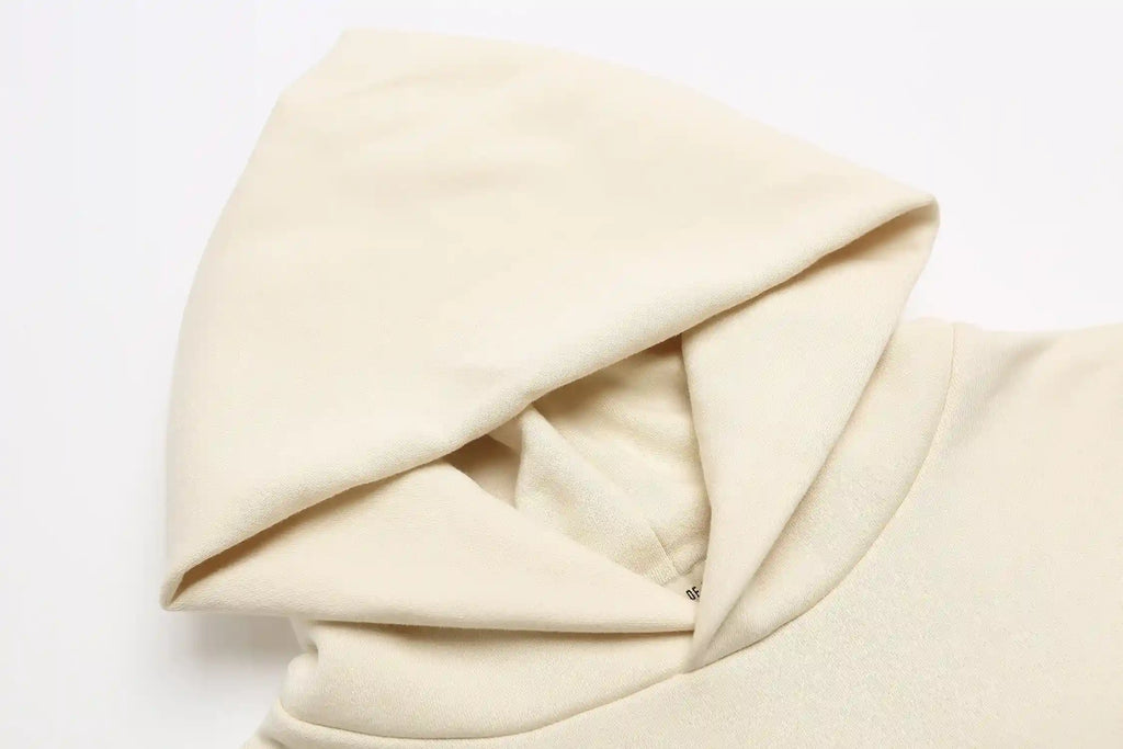 Essentials Cream Athletics Hoodie – Fear of God