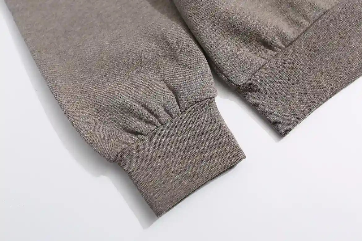 Essentials Dark Heather Oatmeal Hoodie – Fear of God
