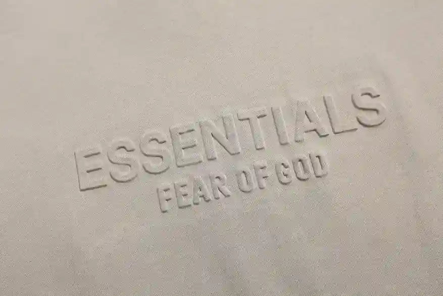 Essentials Heathered Grey Zip-Up Hoodie – Fear of God