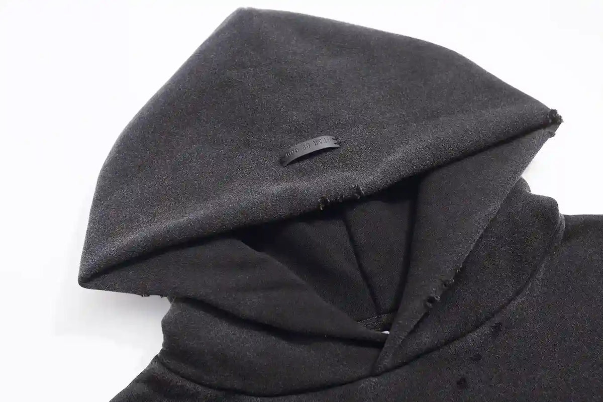 Essentials Black Sinners Hoodie – Fear of God