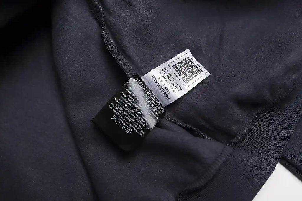 Essentials Blue FOG State Zip-Up Hoodie – Fear of God