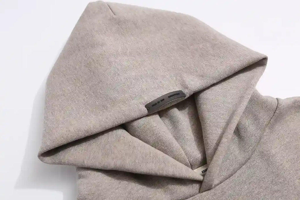 Essentials Heathered Grey Hoodie – Fear of God