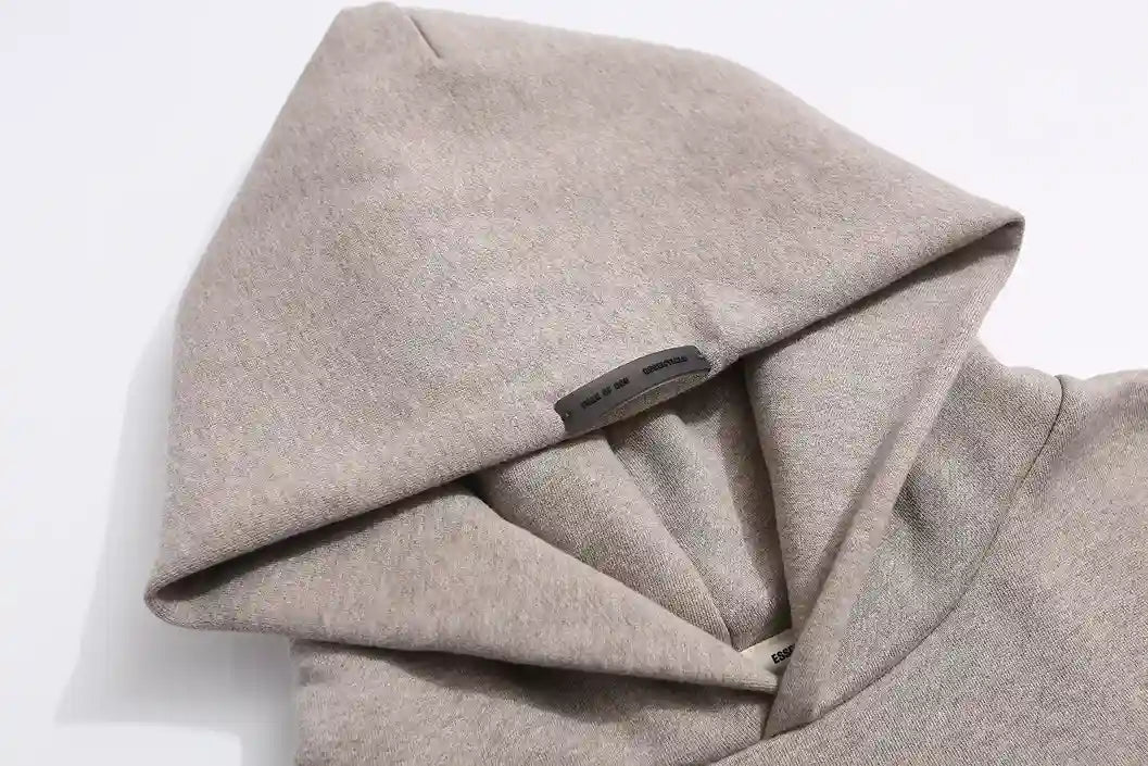 Essentials Heathered Grey Hoodie – Fear of God