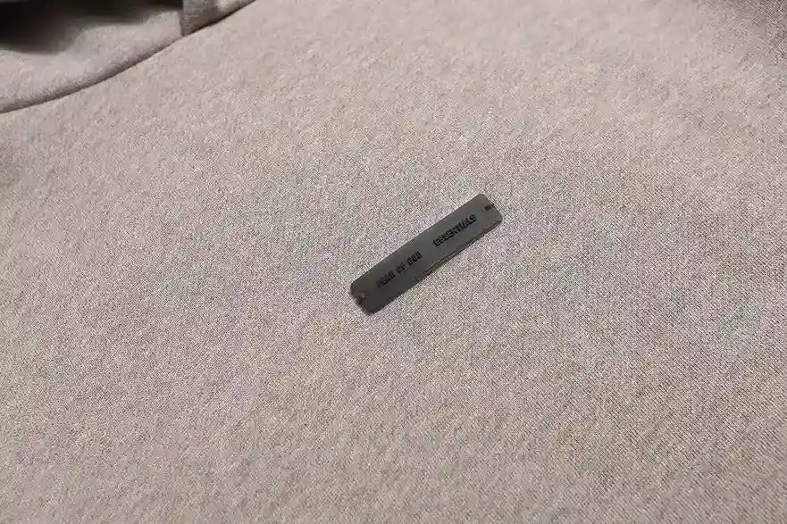 Essentials Heathered Grey Hoodie – Fear of God