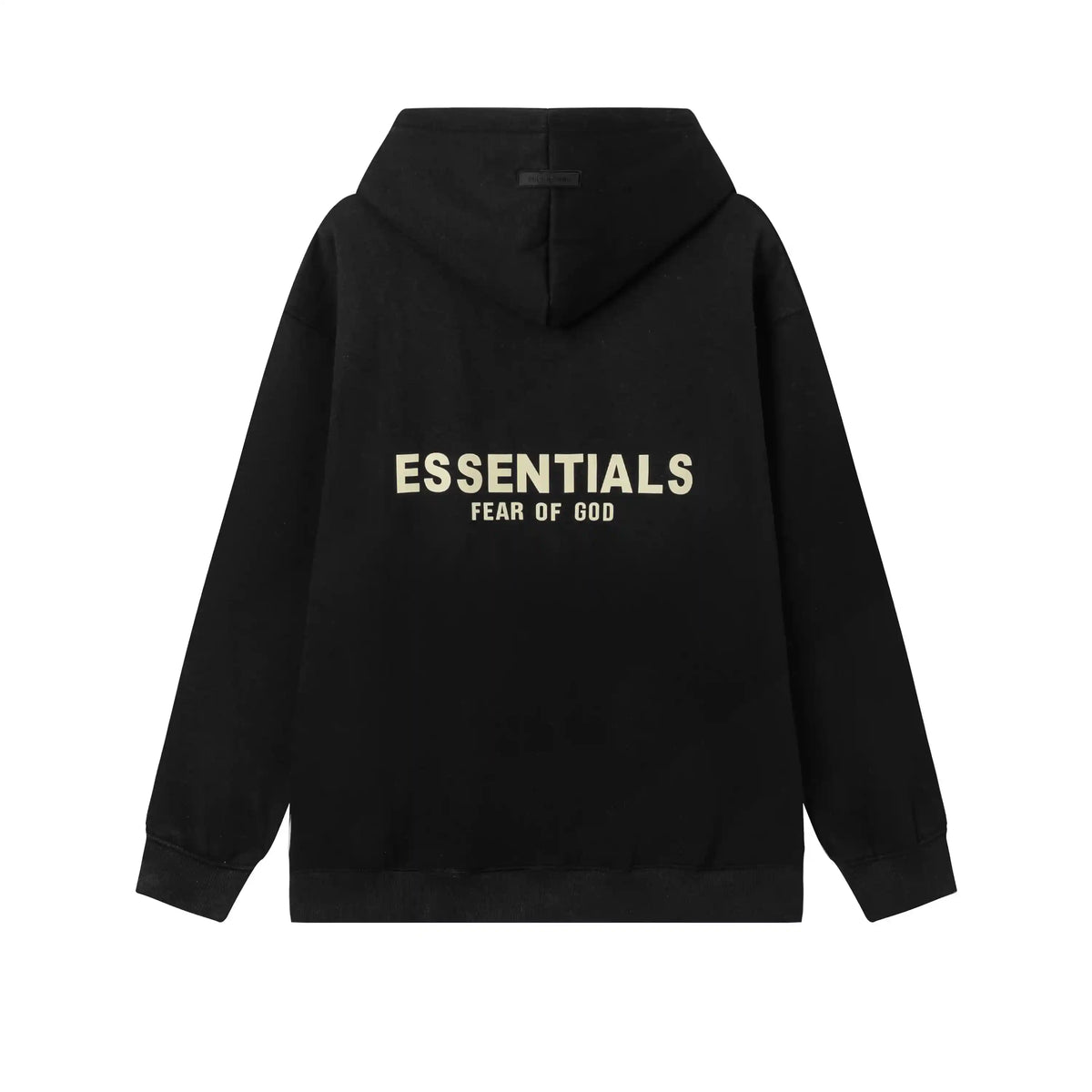 Essentials Hoodie Black Oversized – Fear of God