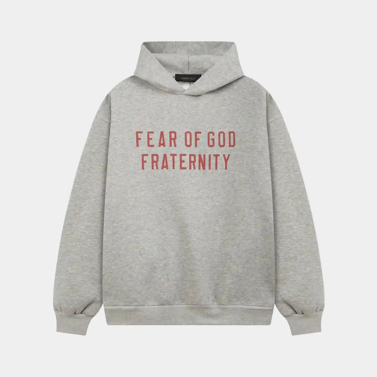 Essentials Hoodie Heather Oatmeal Oversized – Fear of God